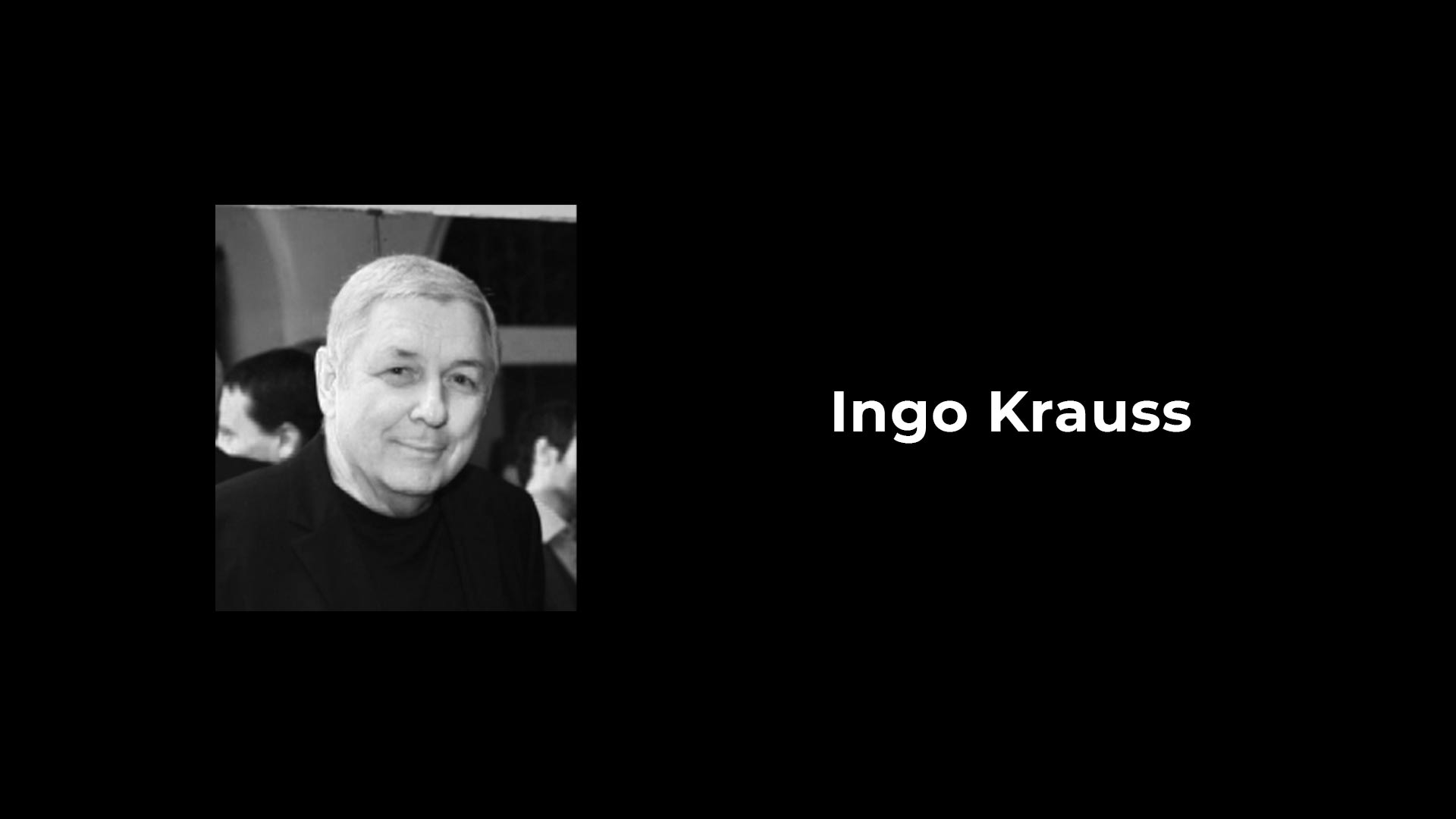 Nachruf auf Ingo Krauss