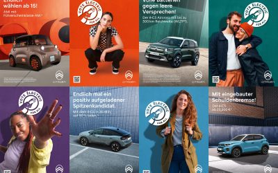 Citroën tritt mit „Vote Ëlectric“ zur Wahl an