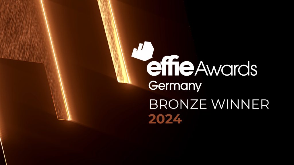 Effie Bronze Gewinner Keyvisual